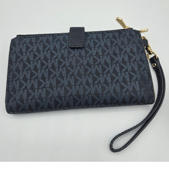 Michael Kors Jet Set Travel Lg Double Zip Wristlet - Picture 2 of 4